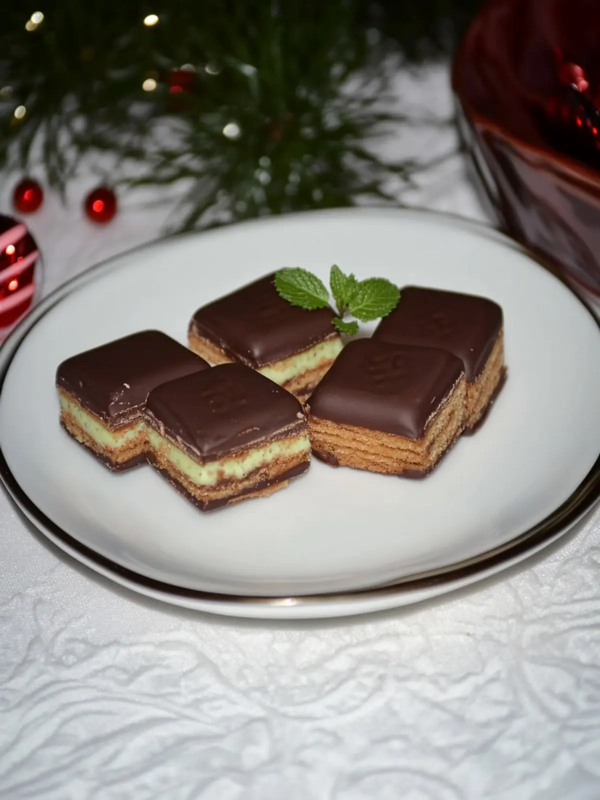 Chocolate‑Dipped Wafer Cookies recipe