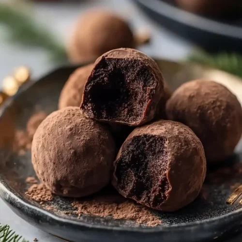 Dark Chocolate Truffles