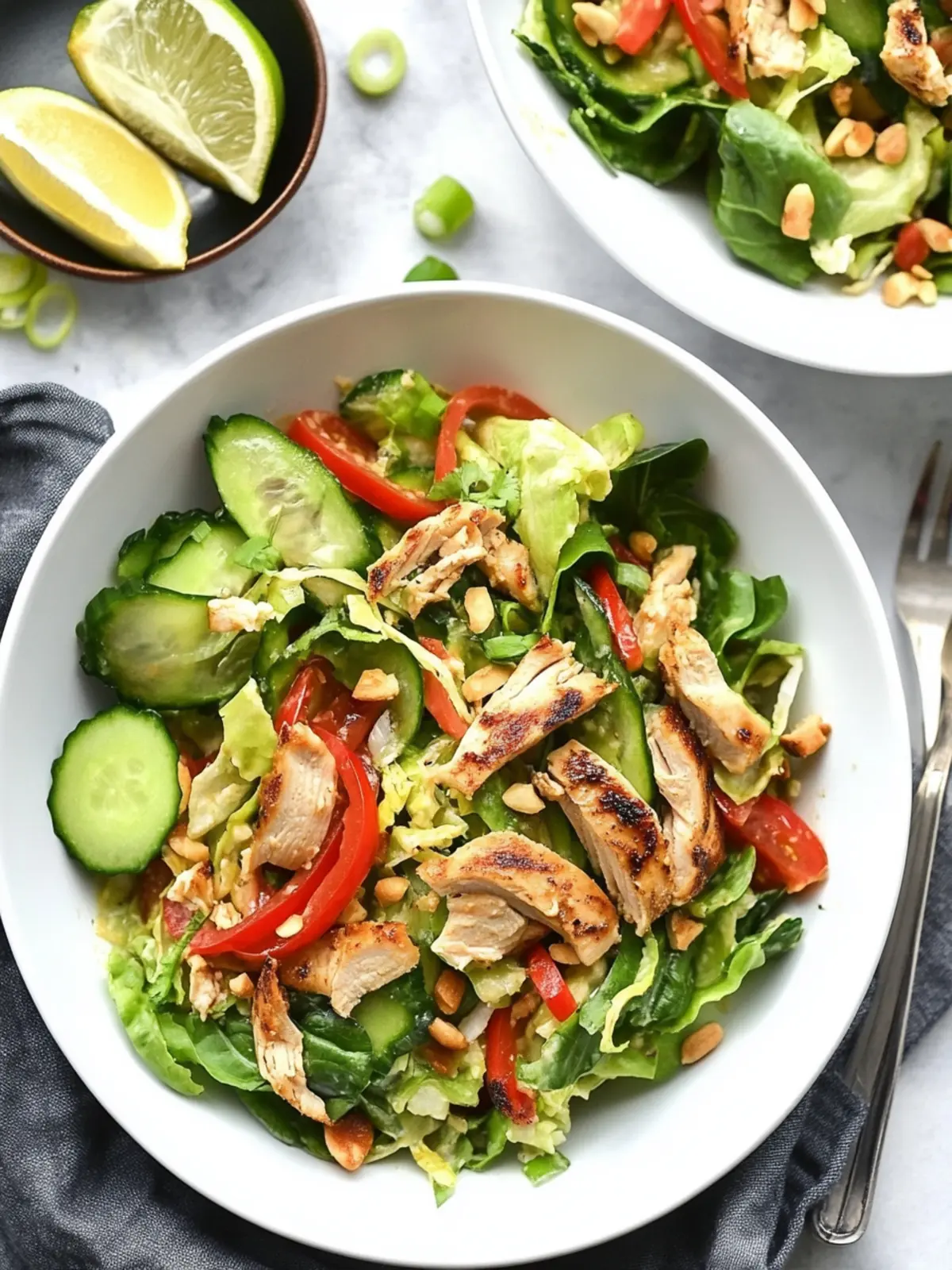 Make Asian Chicken Crunch Salad Your New Favorite Meal Prep