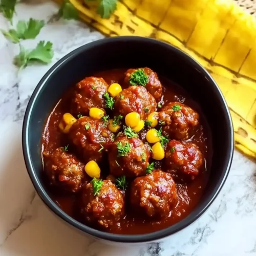 Slow Cooker Chili Meatballs
