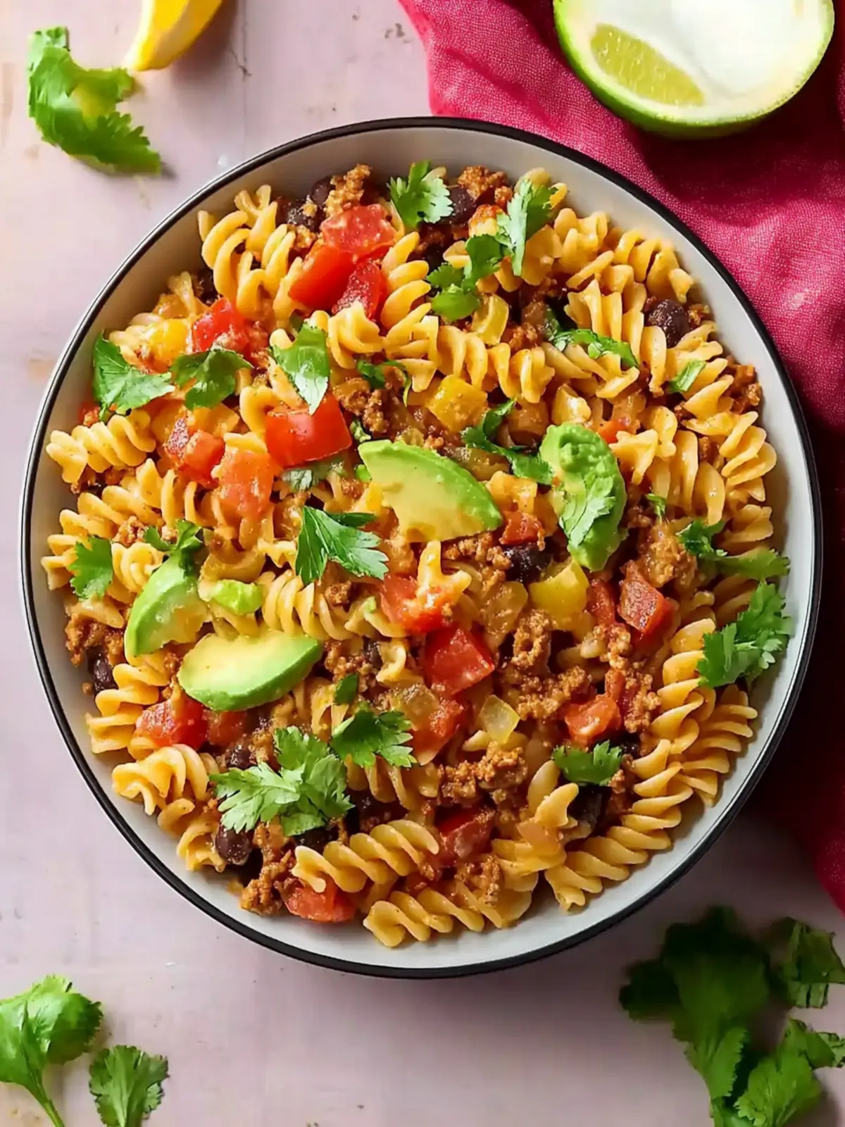 Quick Taco Pasta Salad