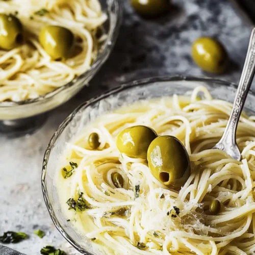 Dirty Martini Pasta