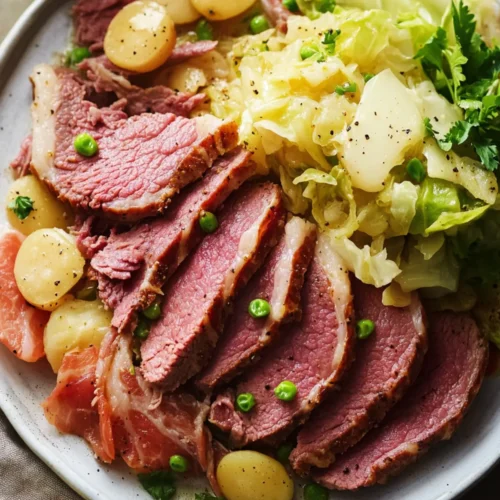 corn beef and cabbage