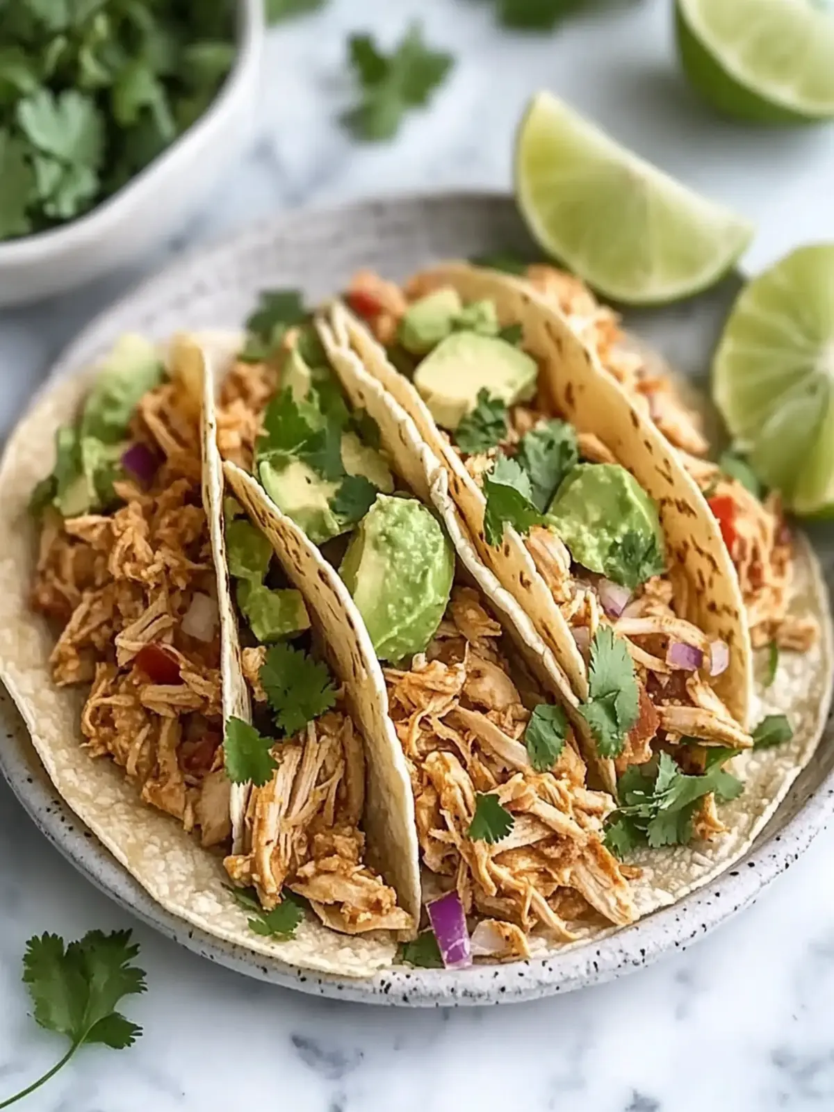 Best Healthy Crockpot Chicken Tacos