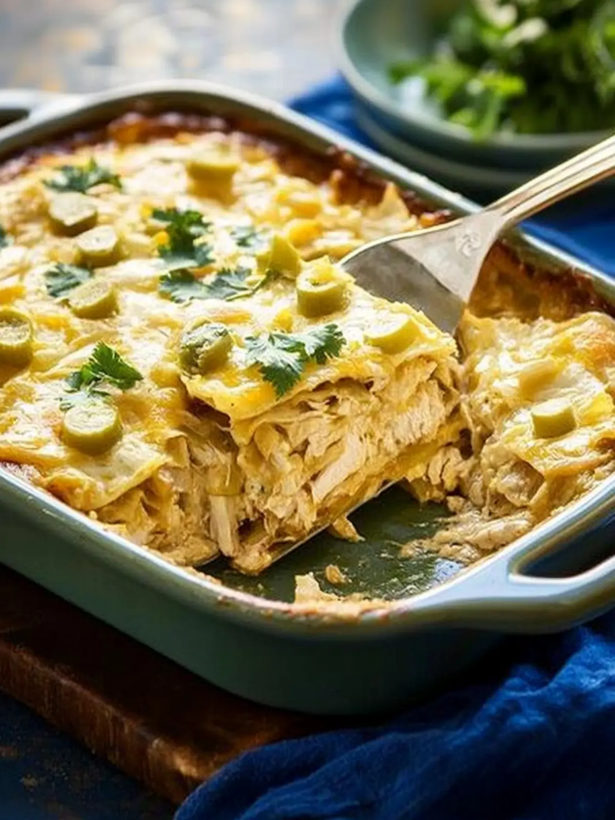 Easy Chicken Enchilada Casserole recipe