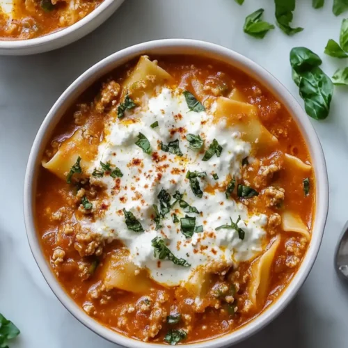 Cozy Instant Pot Lasagna Soup