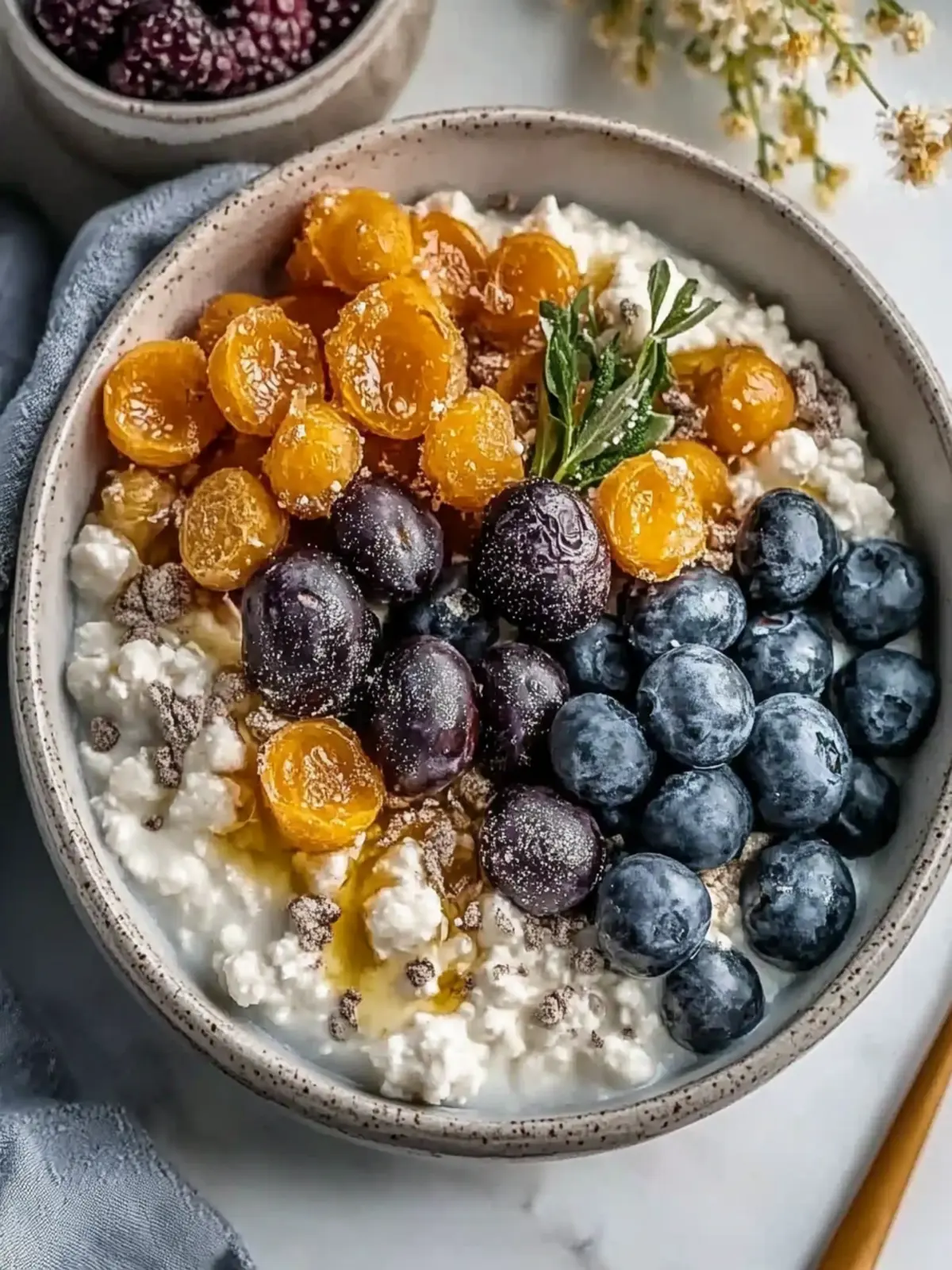 Keto Cottage Cheese Bowl