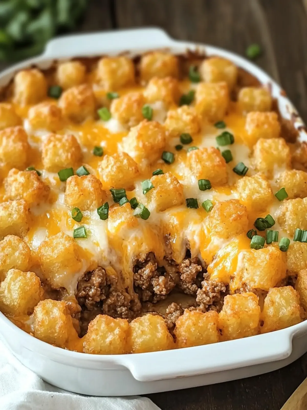 tator tot casserole with ground beef