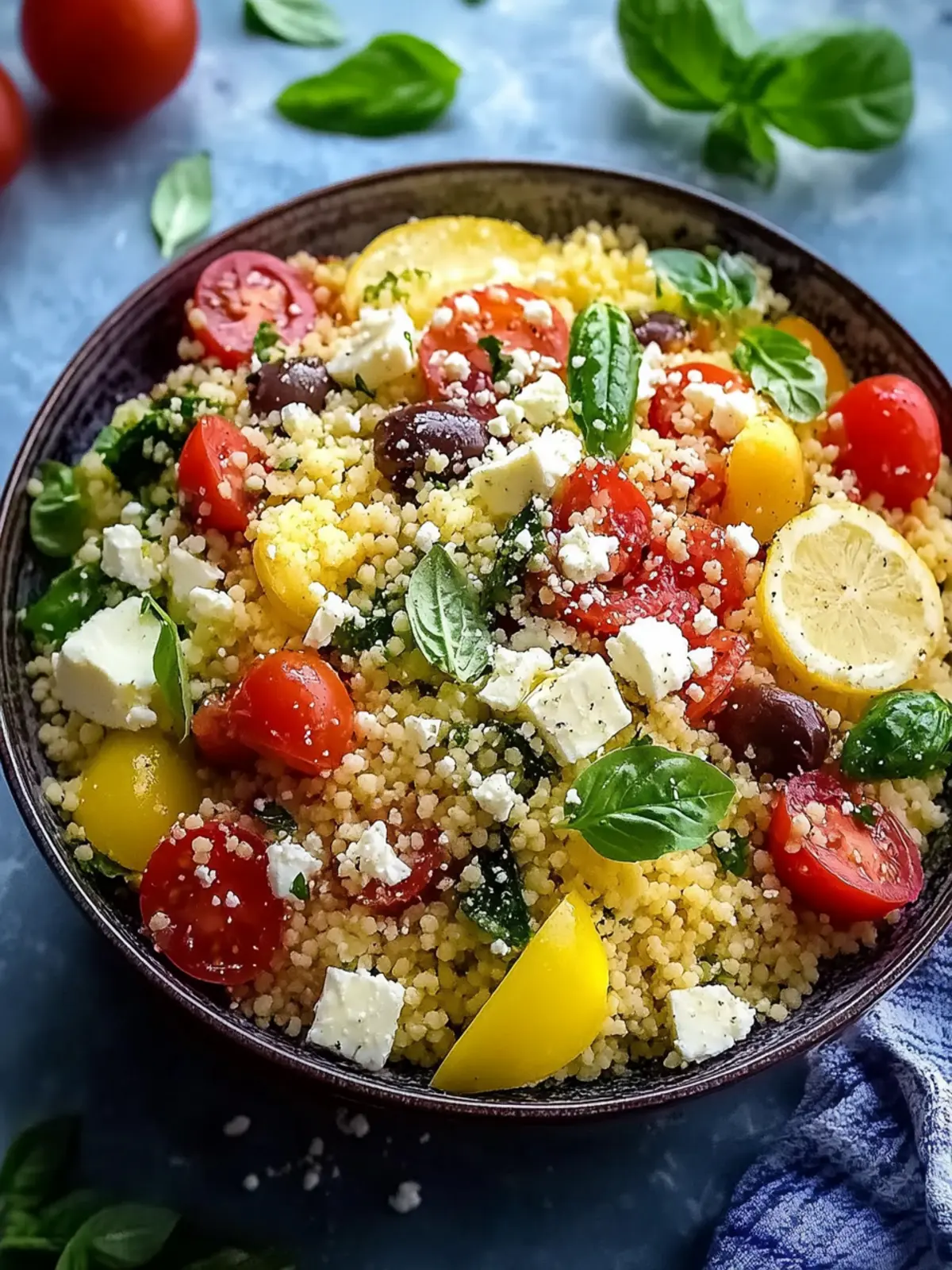 Couscous Salad with Feta