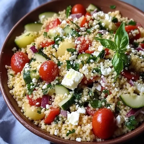 Couscous Salad with Feta