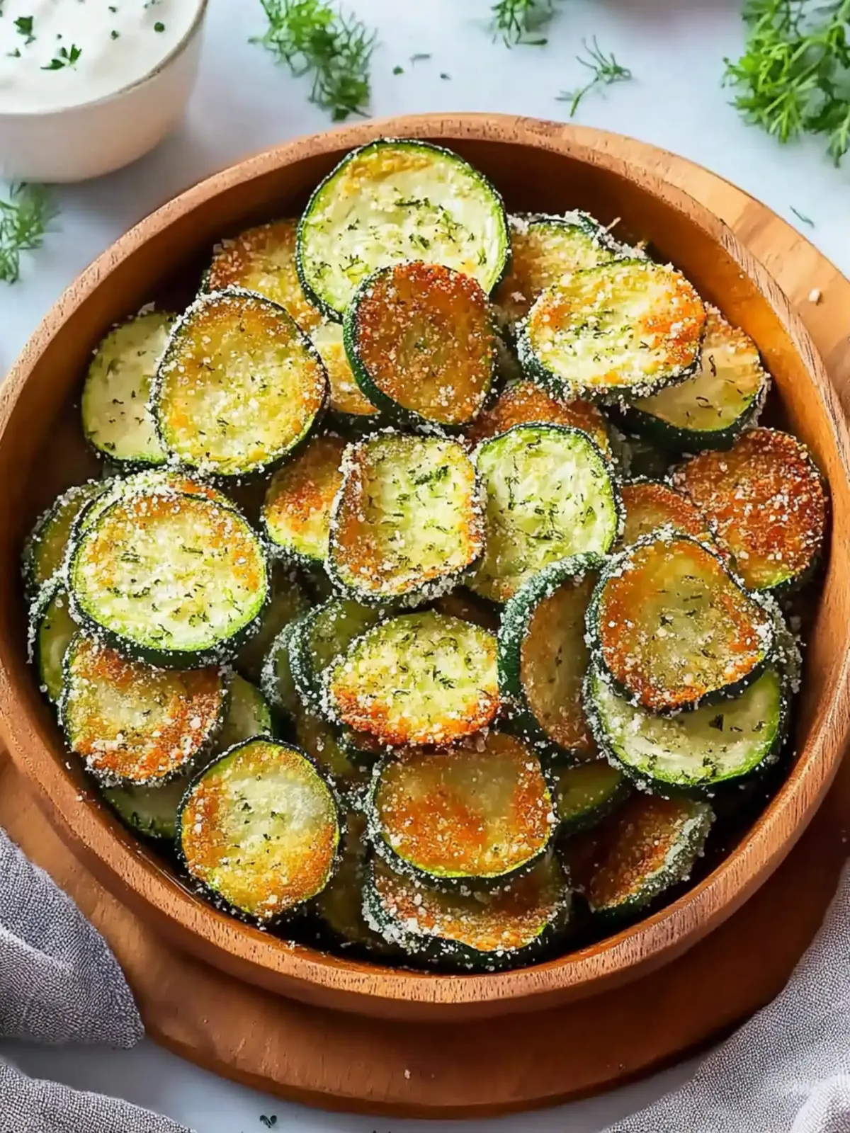 Tasty Keto Zucchini Chips