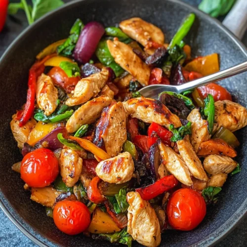 Mediterranean Chicken Stir Fry Recipe