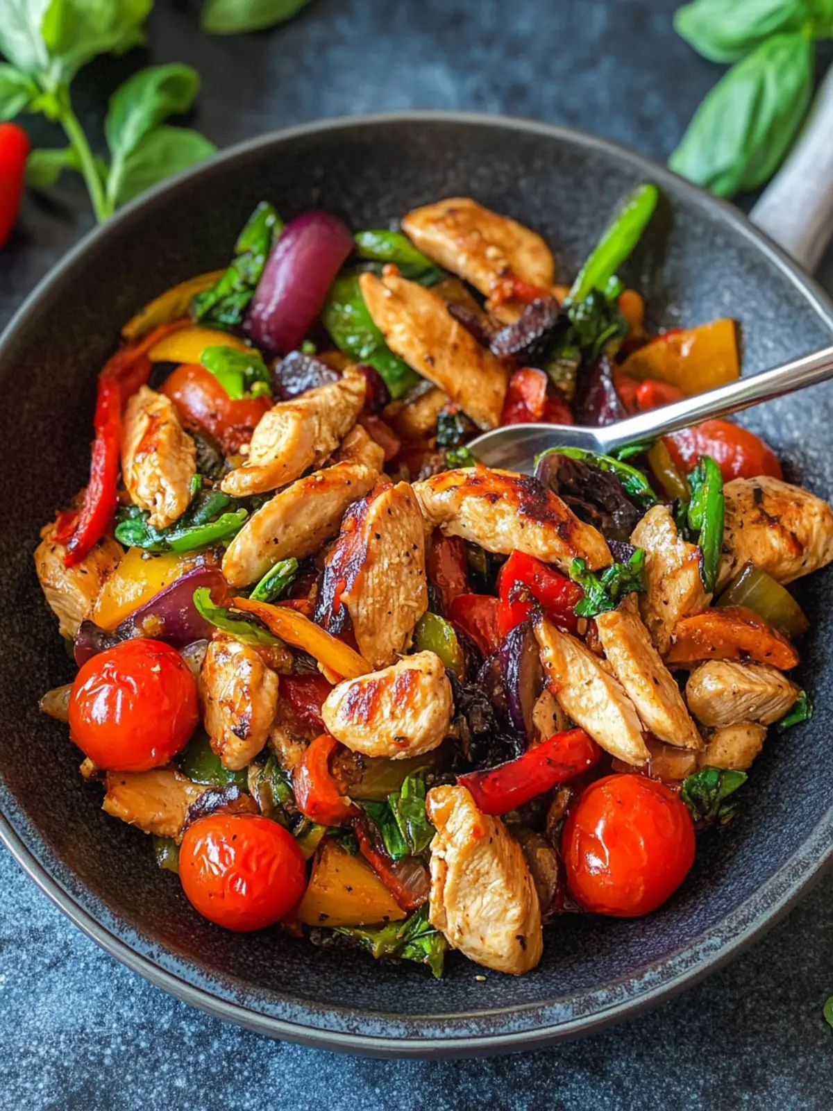 Mediterranean Chicken Stir Fry Recipe