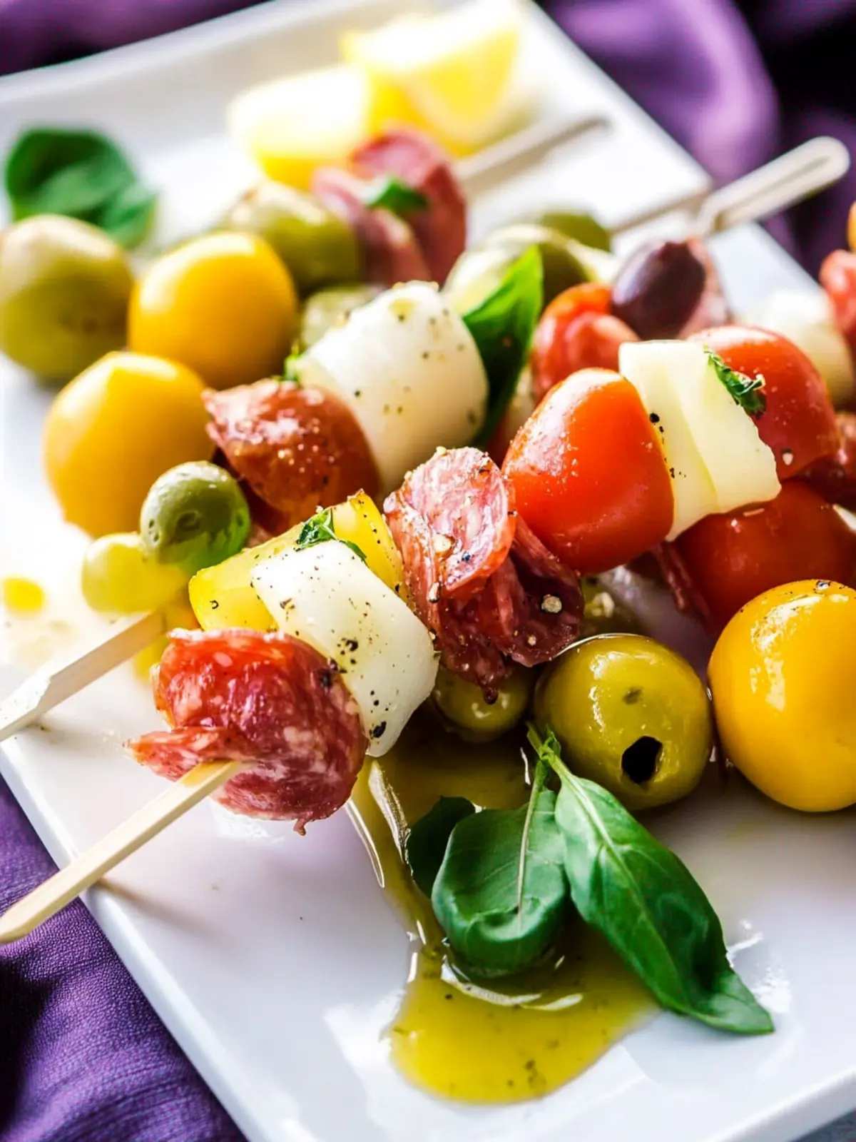 Antipasto Skewers recipe