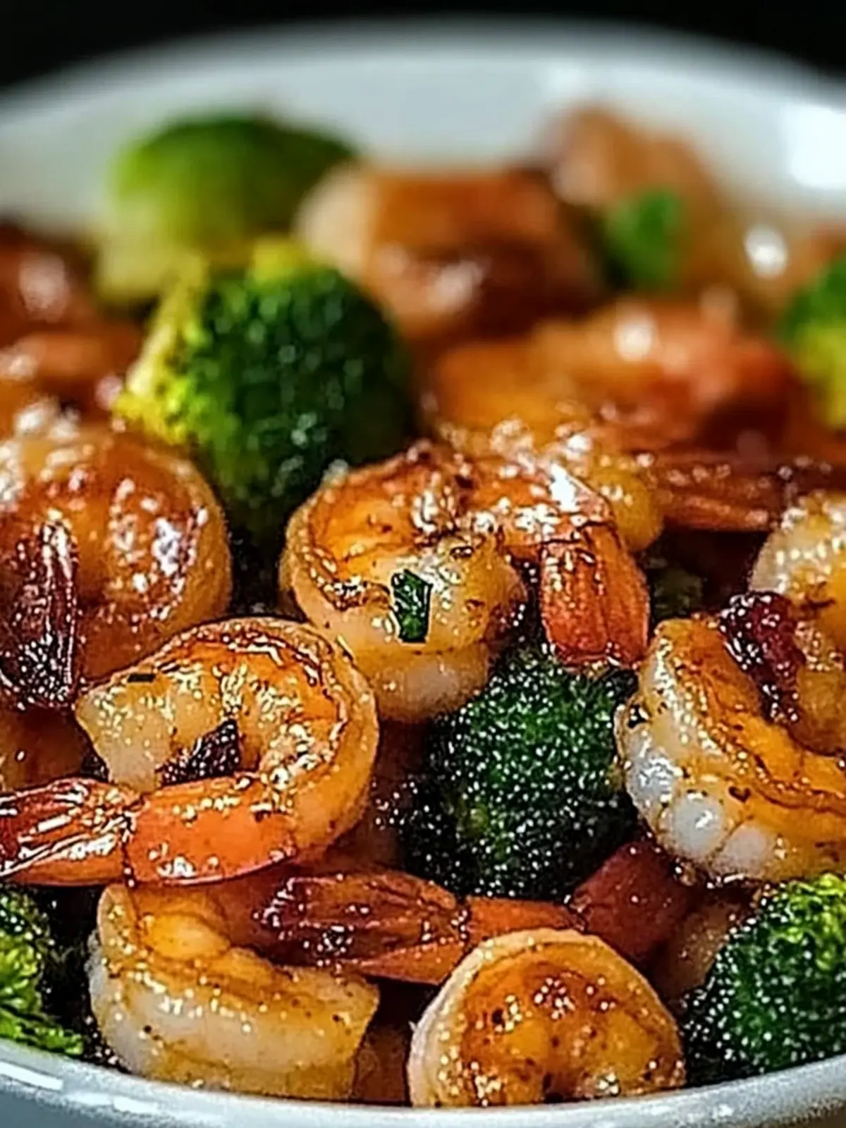 High-Protein Honey Garlic Shrimp
