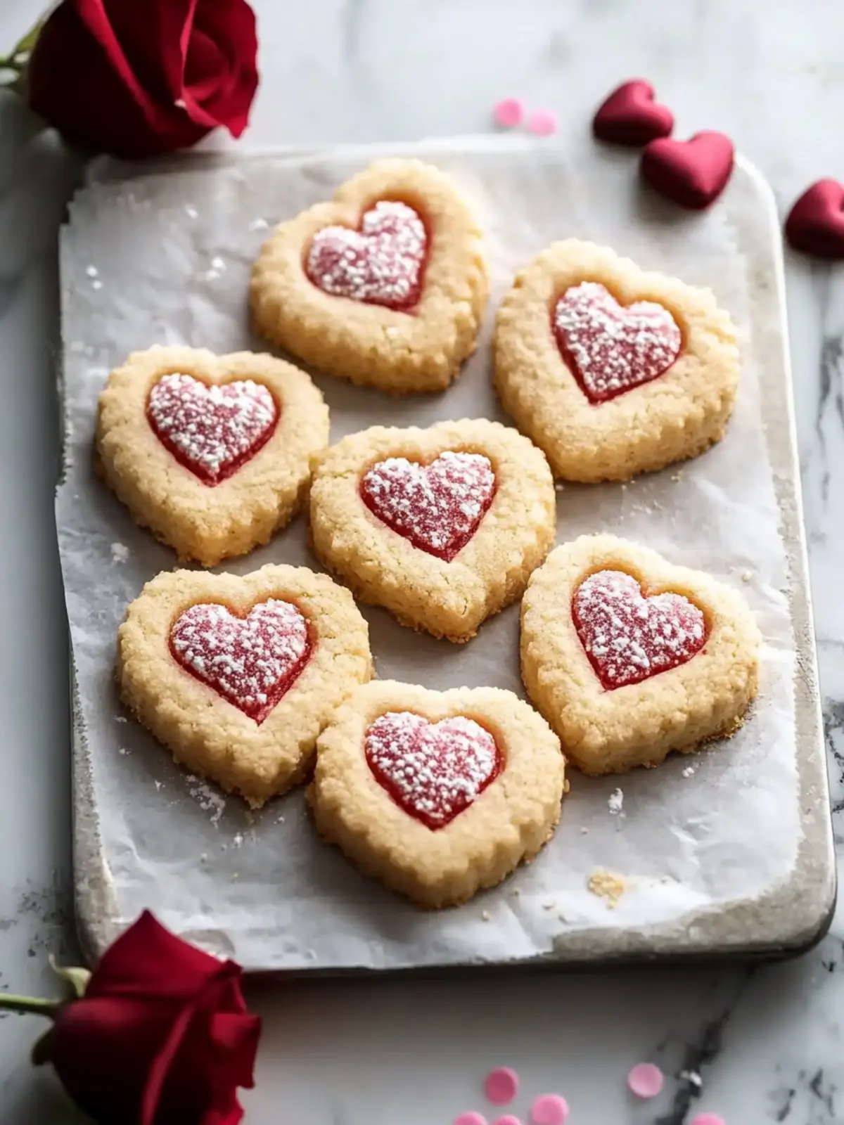 Easy Valentine’s Day Cookies
