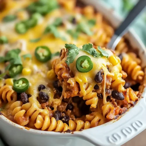 Loaded Taco Pasta Bake