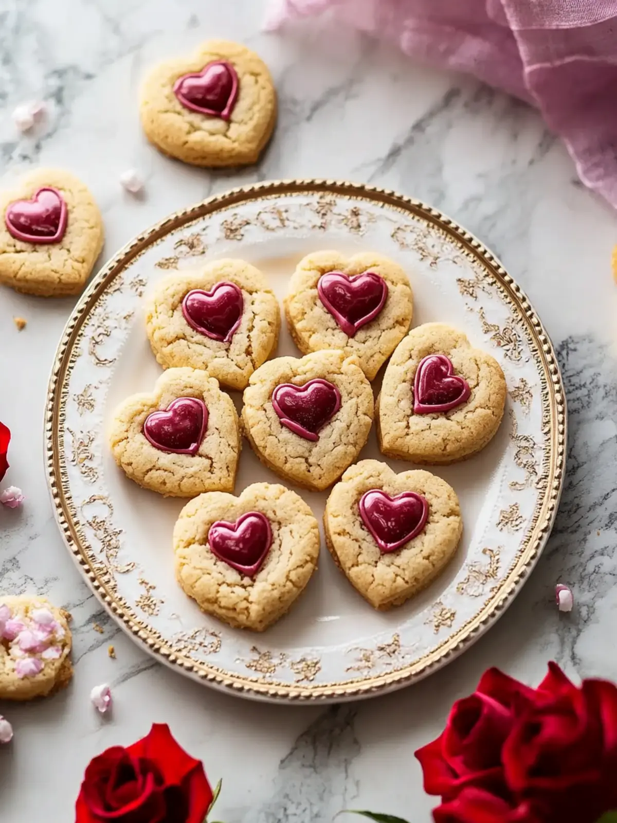 Easy Valentine’s Day Cookies