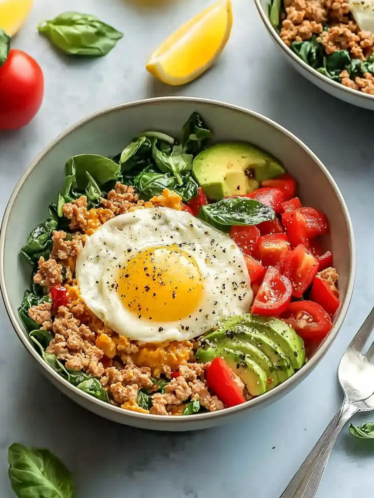 Wholesome Ground Turkey Breakfast Bowls