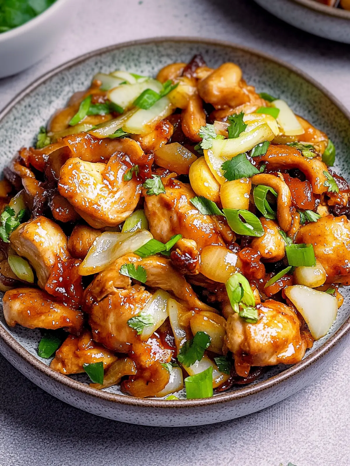 Quick Chicken Thigh Stir Fry