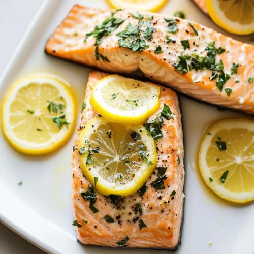 Lemon Garlic Salmon