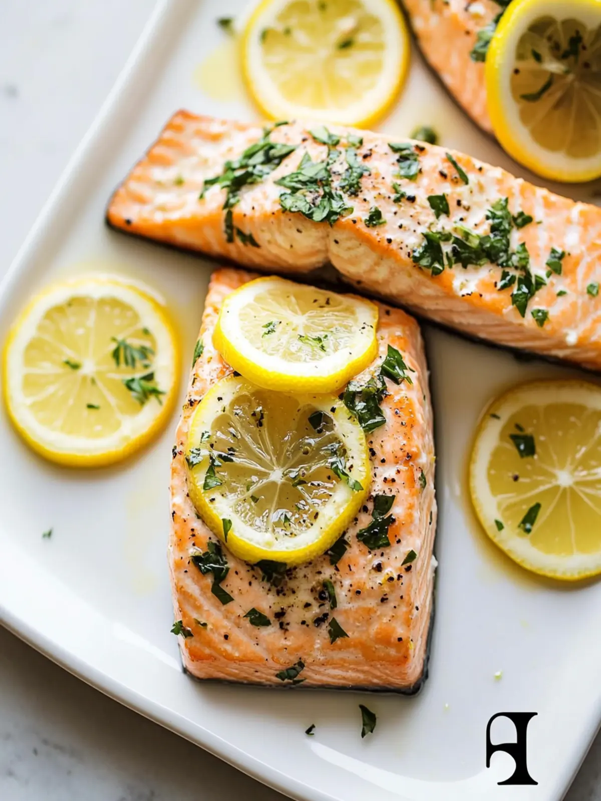 Lemon Garlic Salmon