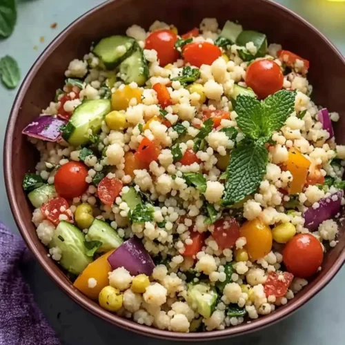 Mouthwatering Mediterranean Couscous Salad