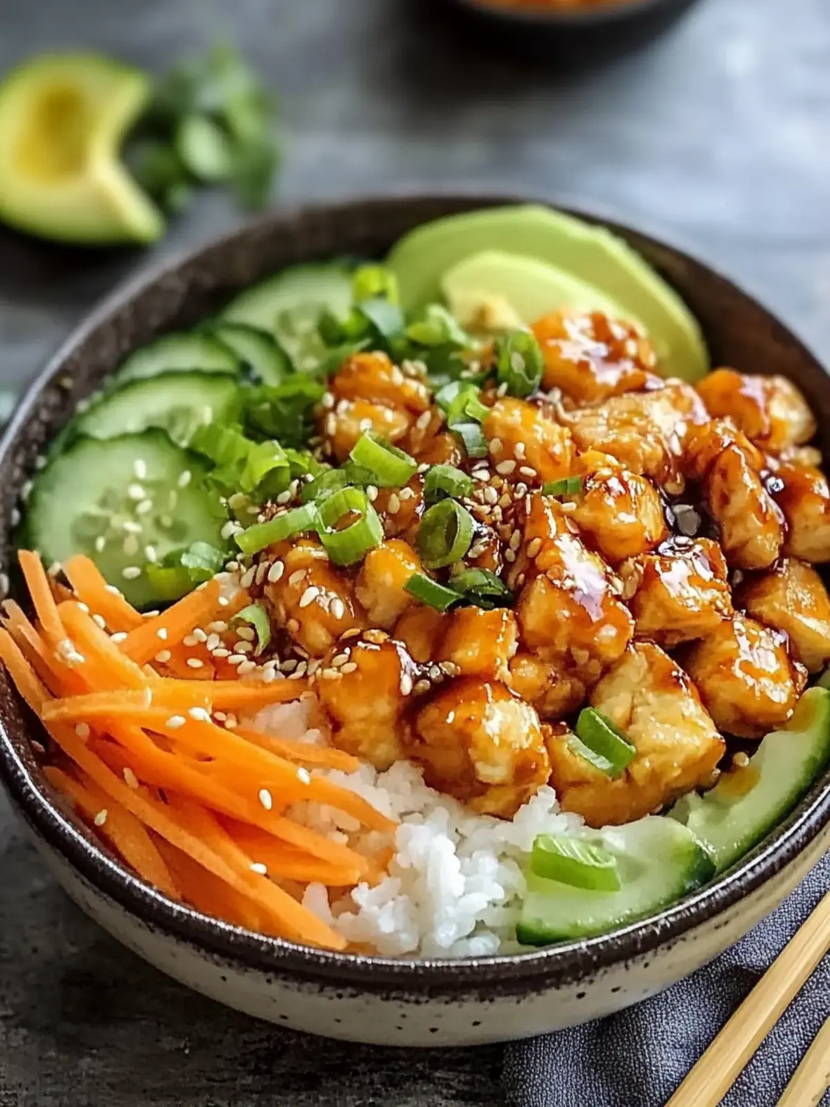 Gesunde Egg Roll in a Bowl