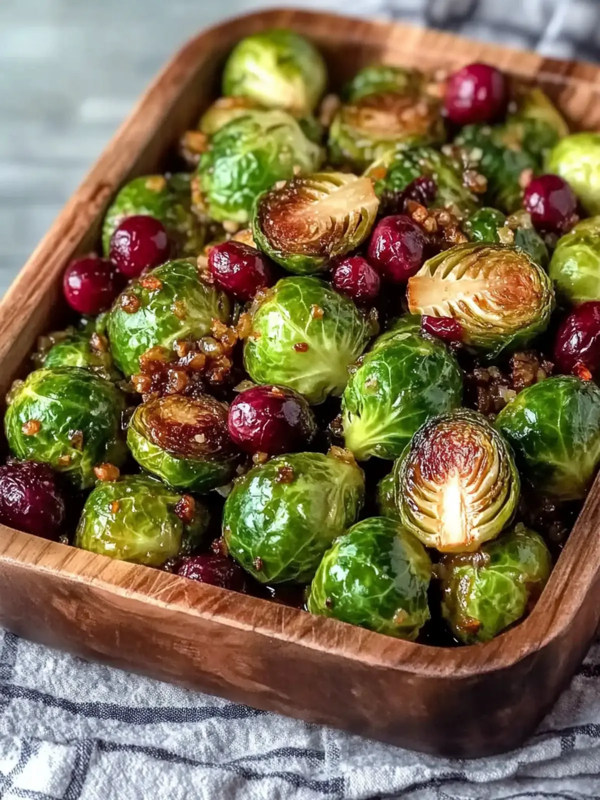 Caramelized Roasted Brussels Sprouts