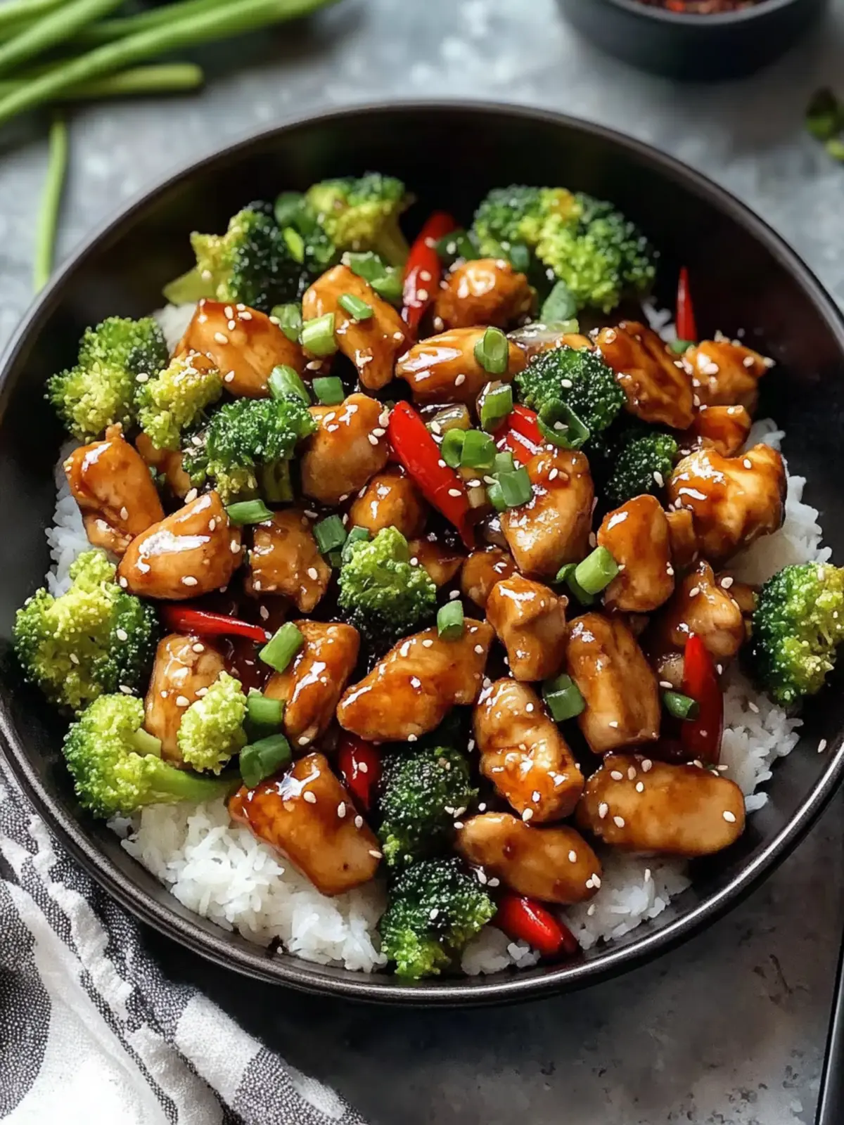 Sticky Teriyaki Chicken Stir-Fry