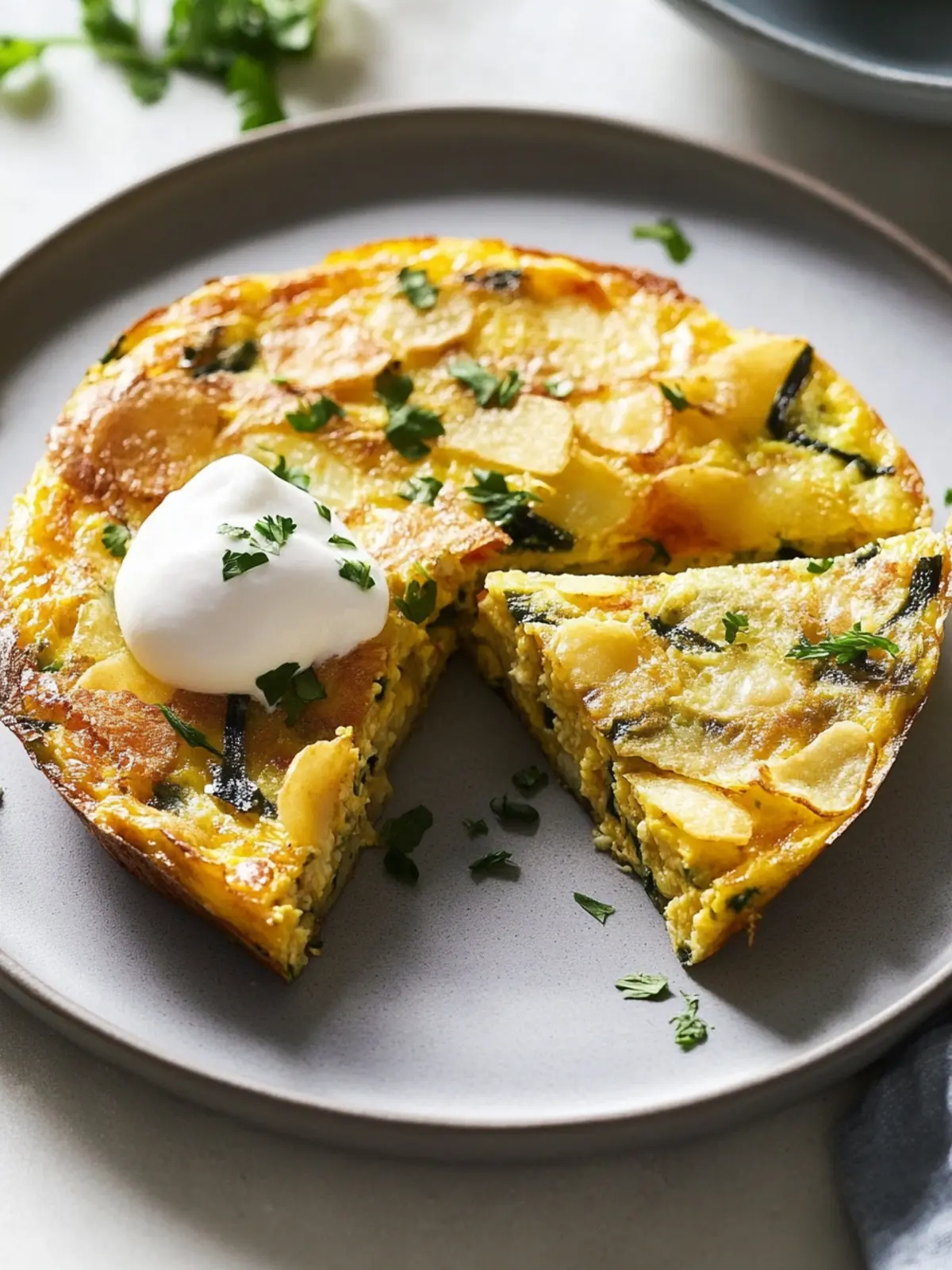 Potato Chip Frittata