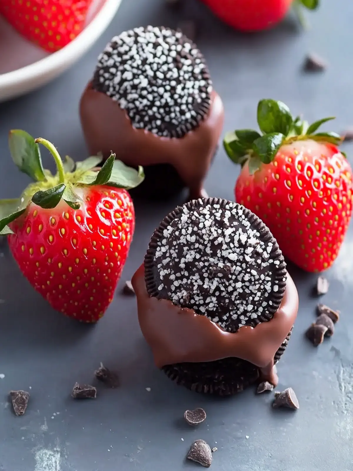 Indulgent Oreo Chocolate Covered Strawberries