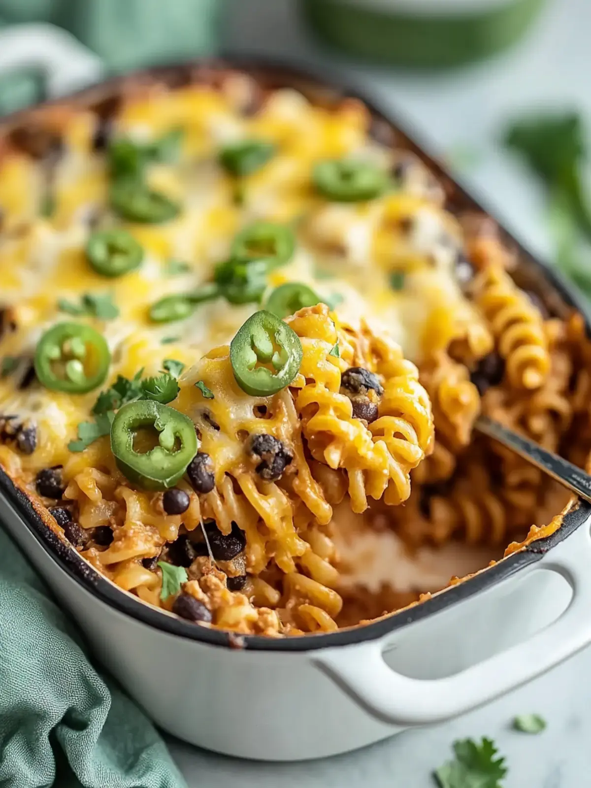 Loaded Taco Pasta Bake