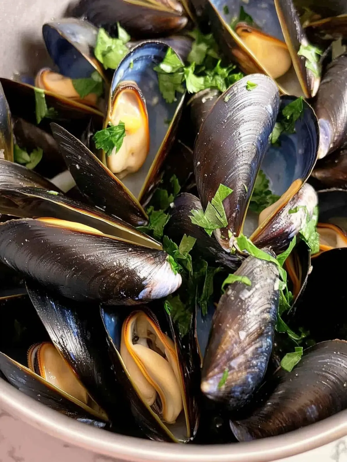 Seasonal Seafood Mussels recipe