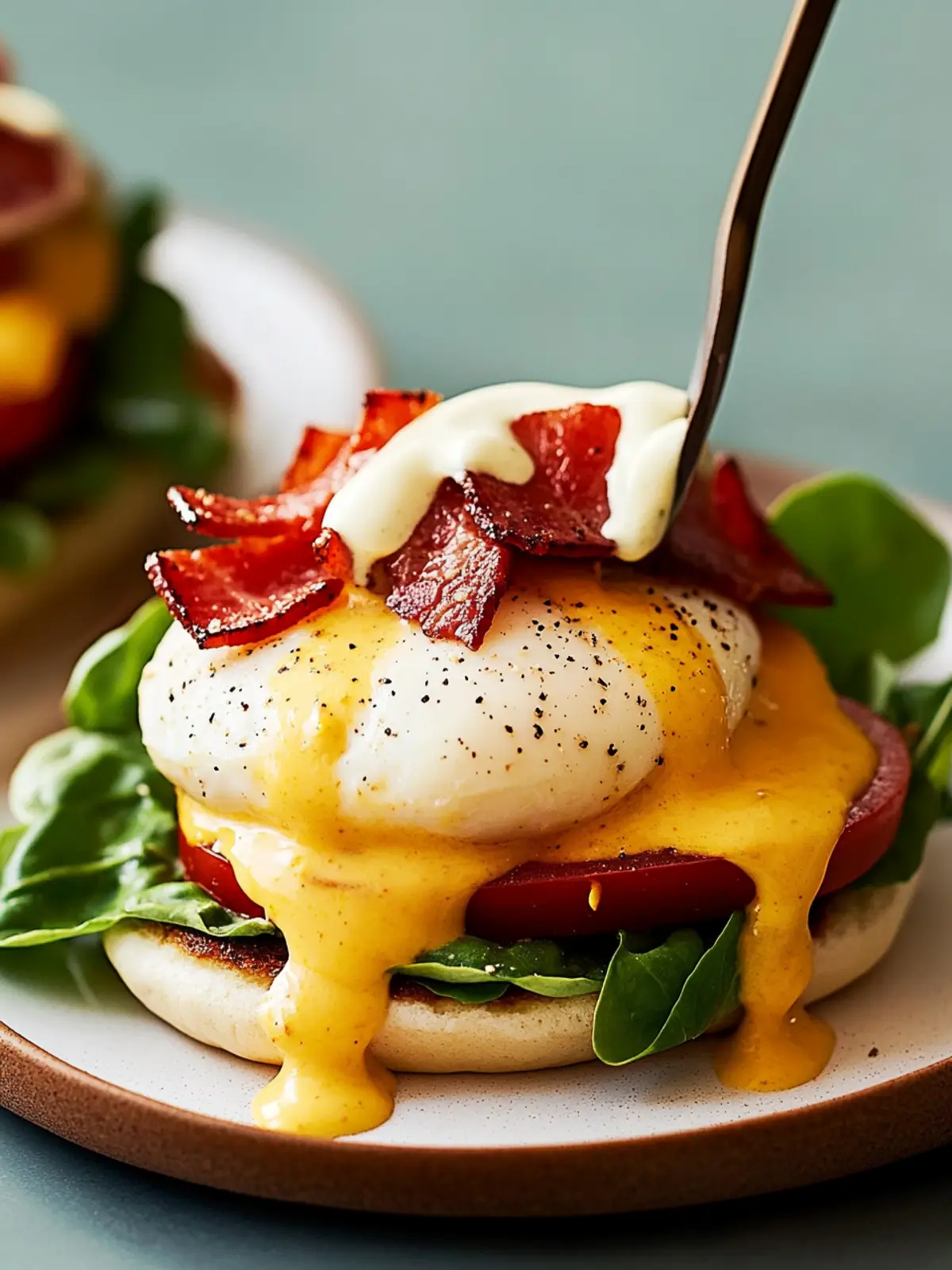 BLT Eggs Benedict