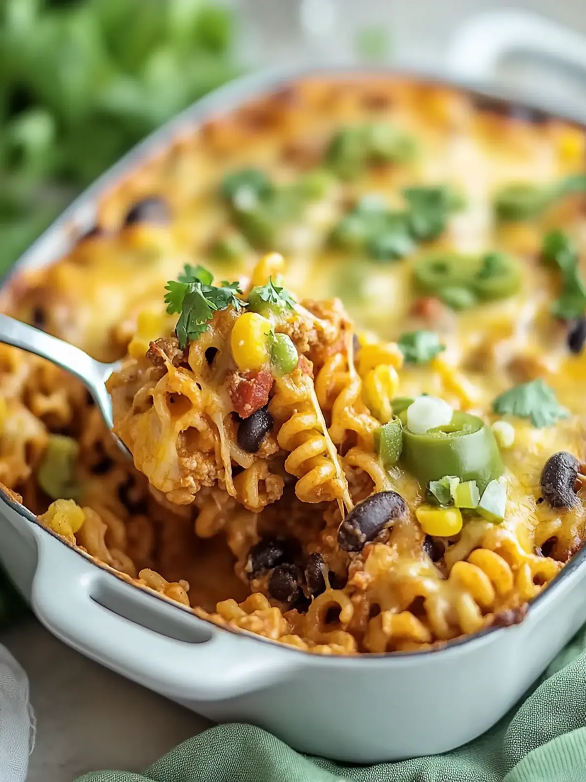 Loaded Taco Pasta Bake