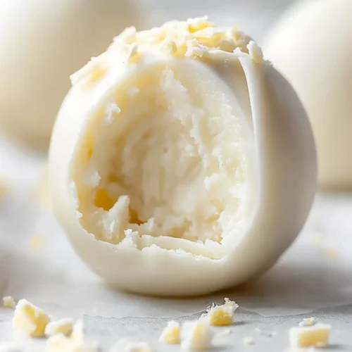Smooth White Chocolate Truffles
