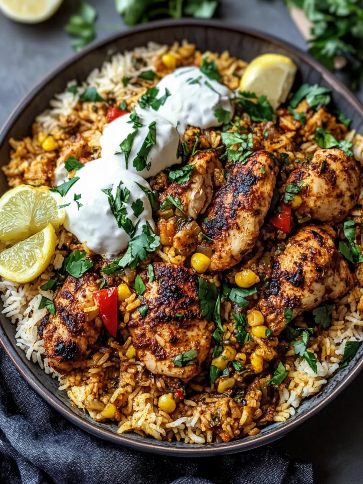 One Pot Shawarma Chicken and Rice: Easy Flavor Explosion