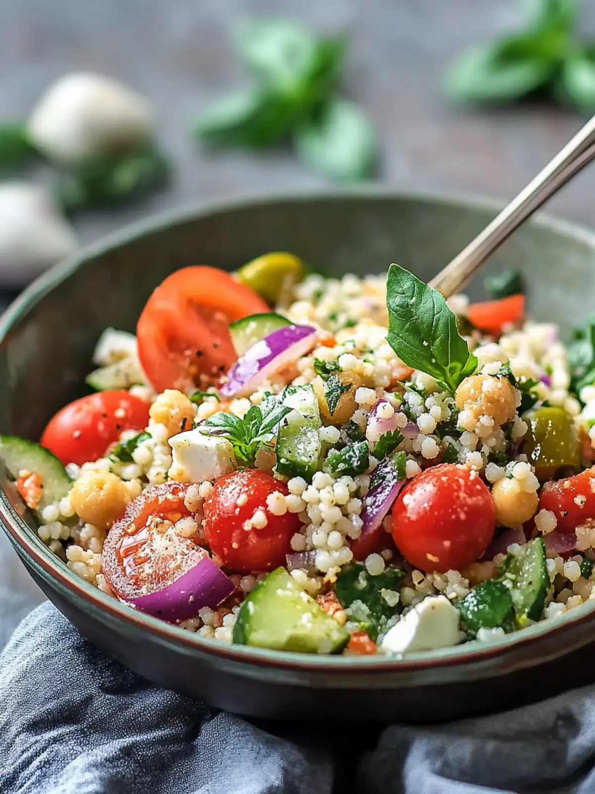 Mediterranean Couscous Salad