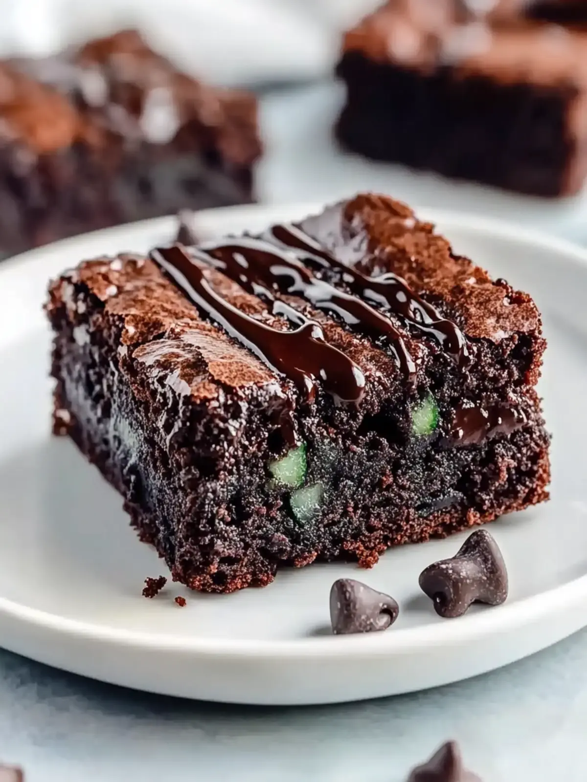 Indulge Guilt-Free: Low Carb Gluten Free Keto Zucchini Brownies