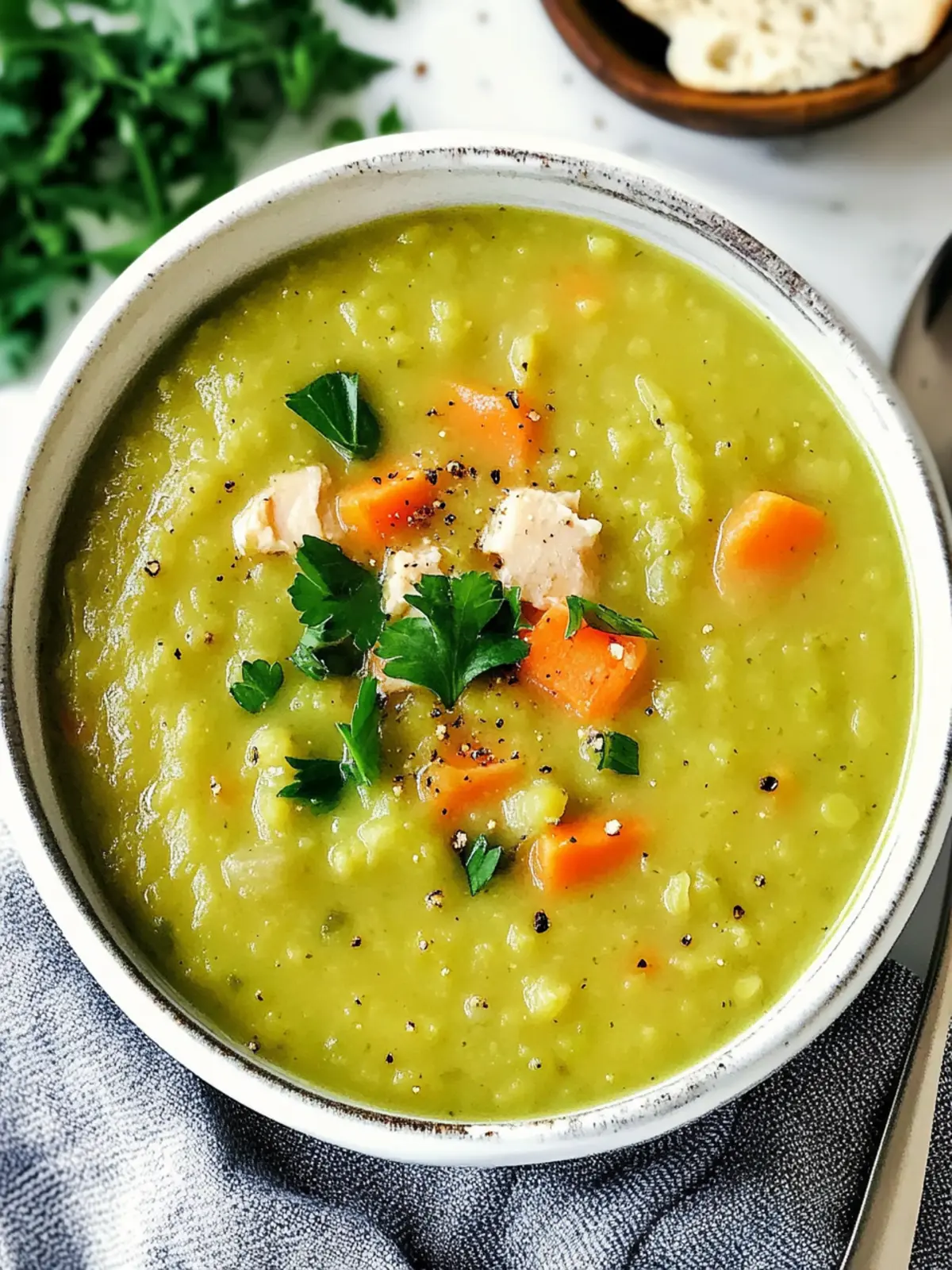 split pea soup recipe