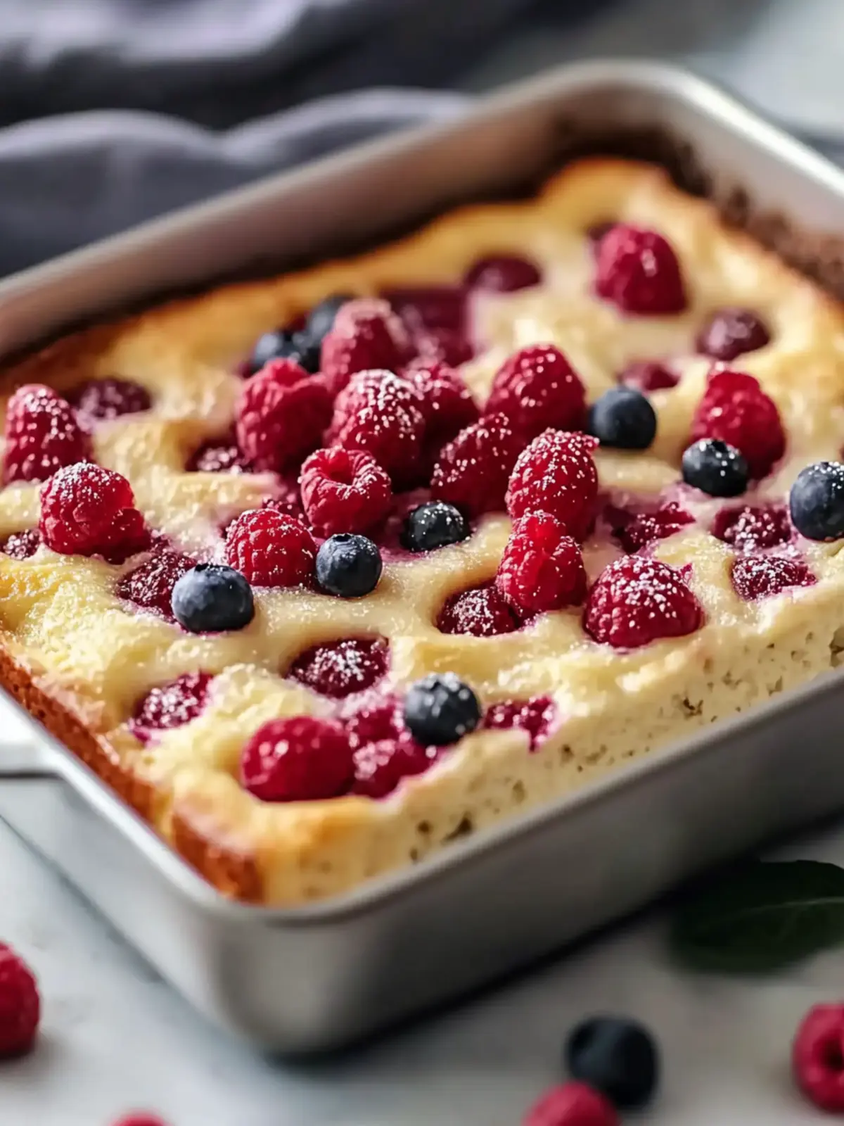 High Protein Cottage Cheese Breakfast Bake for Busy Mornings