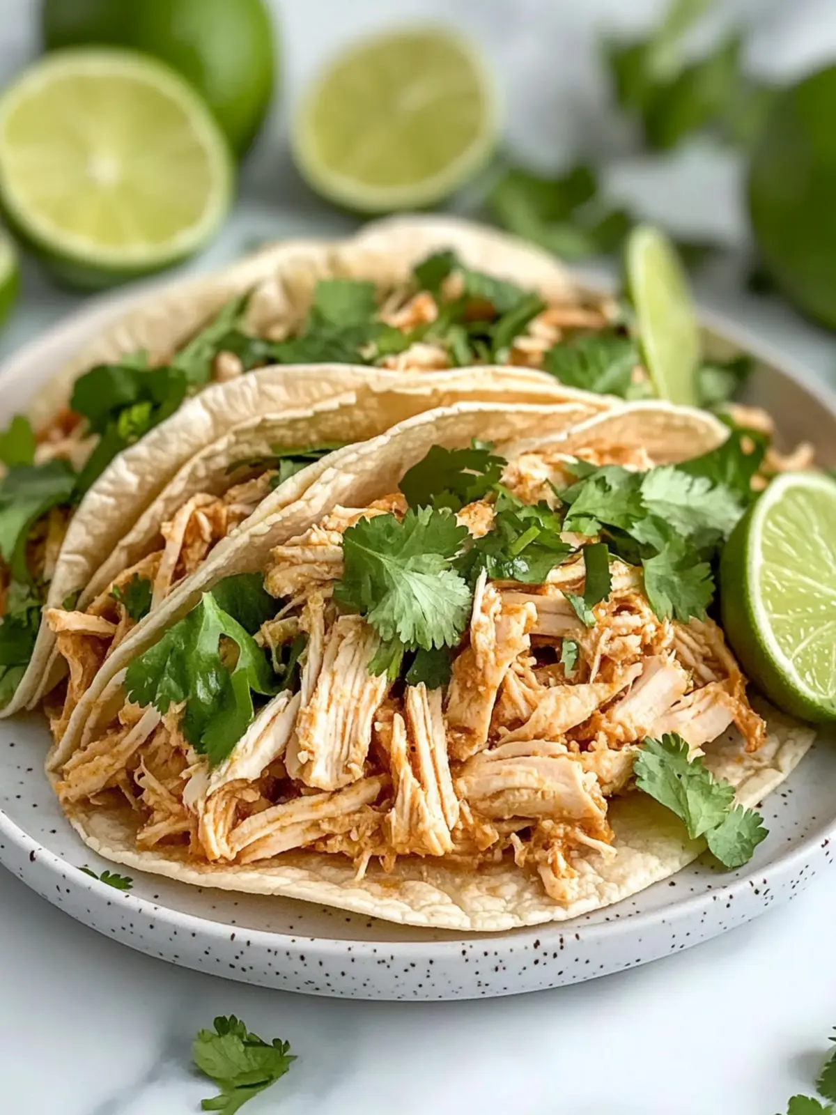 Best Healthy Crockpot Chicken Tacos