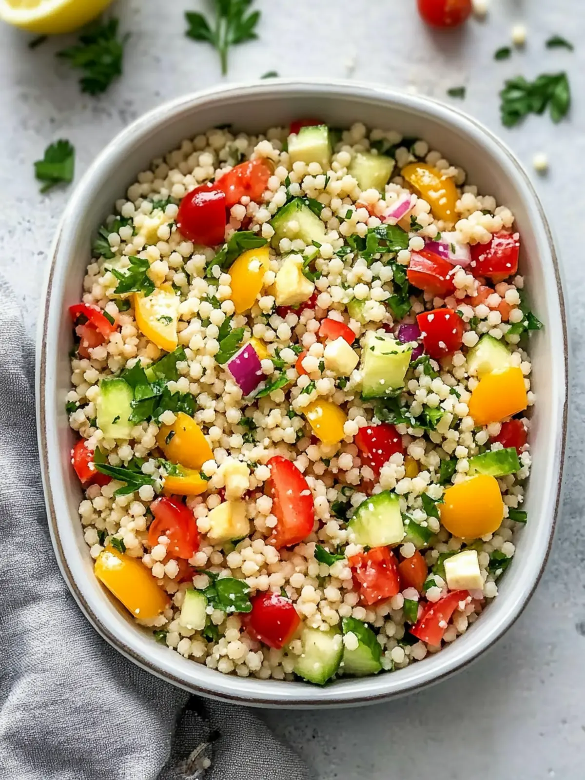 Couscous Salad Meal Prep