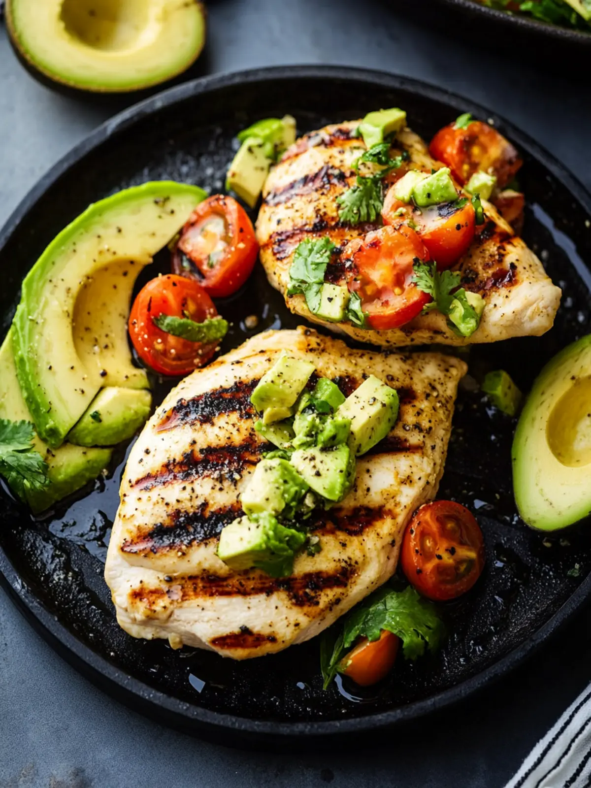 Grilled California Avocado Chicken