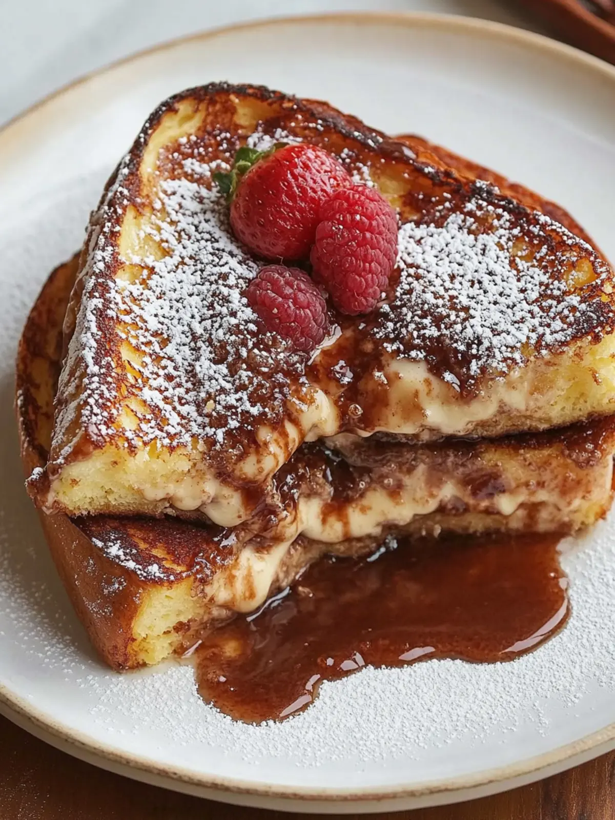 Tiramisu-Stuffed French Toast