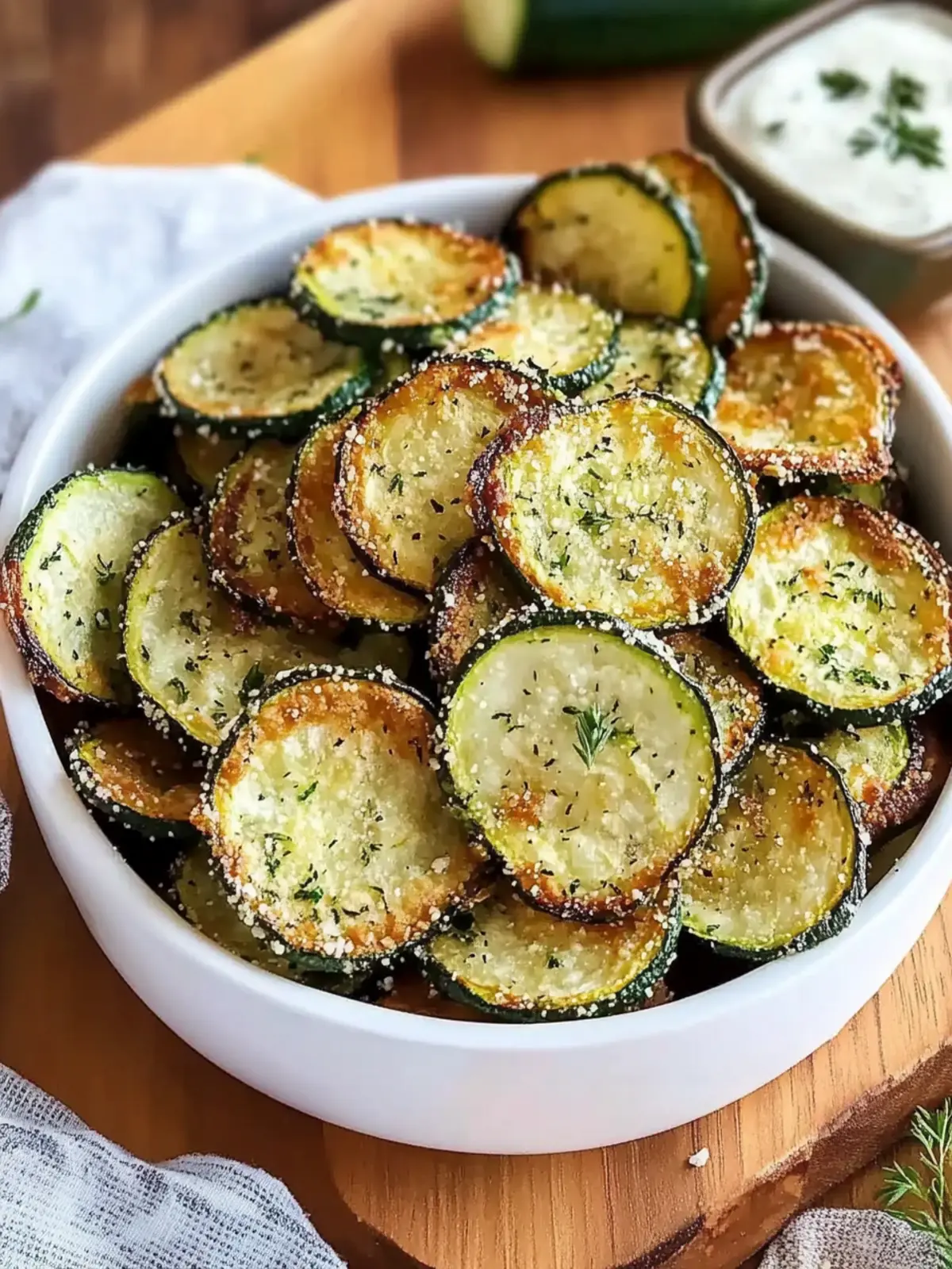 Tasty Keto Zucchini Chips