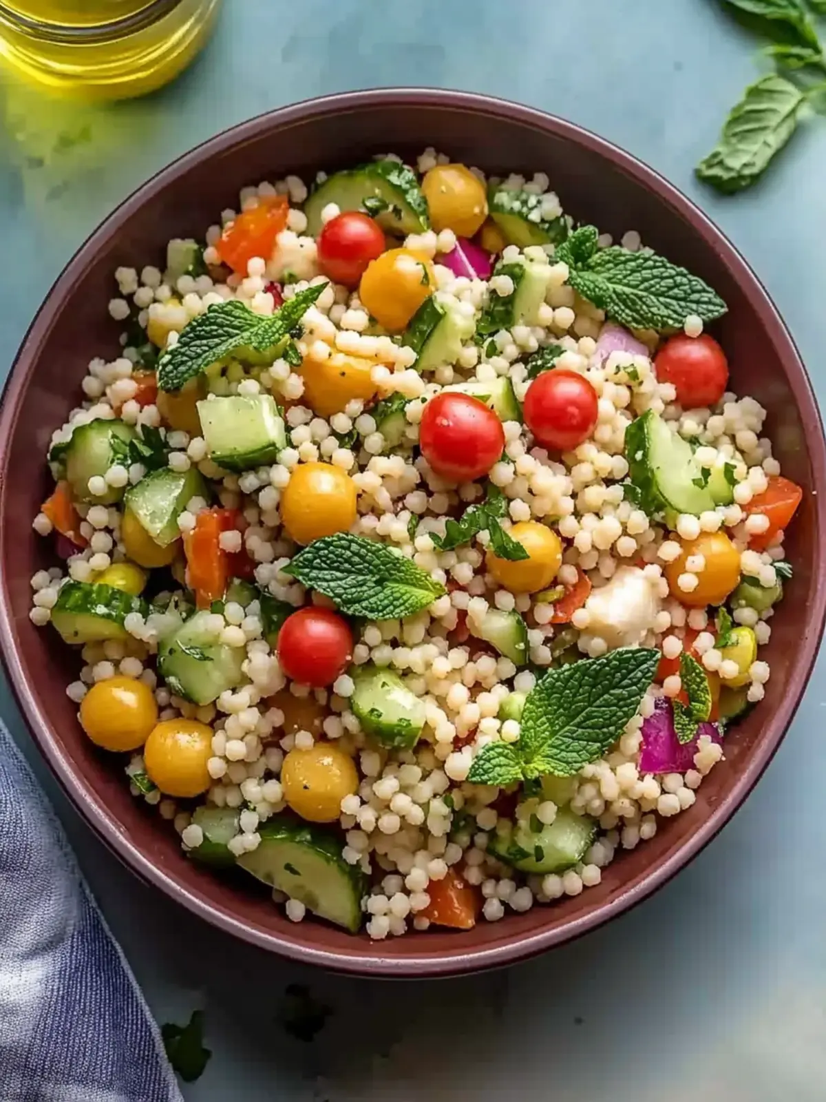Mouthwatering Mediterranean Couscous Salad