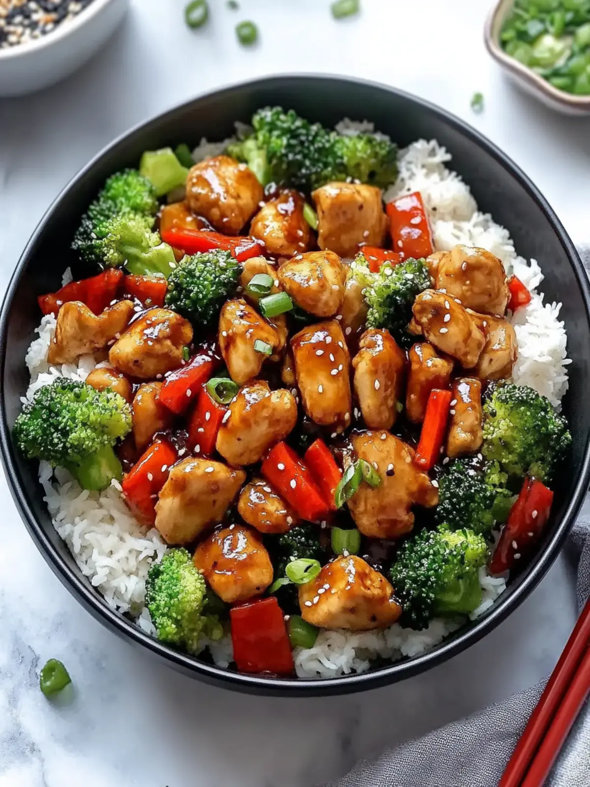 Sticky Teriyaki Chicken Stir-Fry