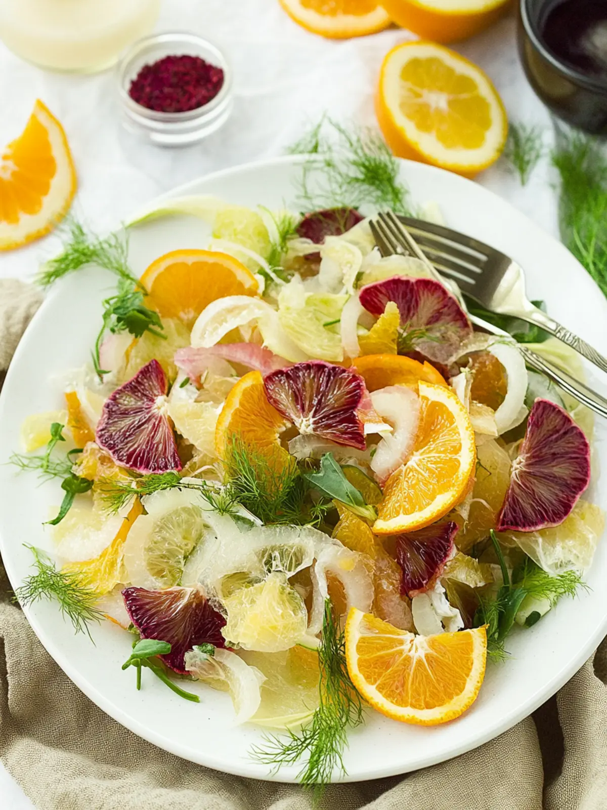 Zesty Fennel & Orange Salad Recipe for Refreshing Flavor Boost